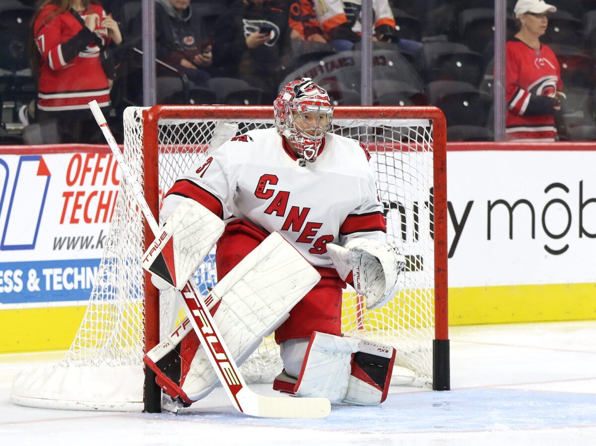 Frederik Andersen Carolina Hurricanes