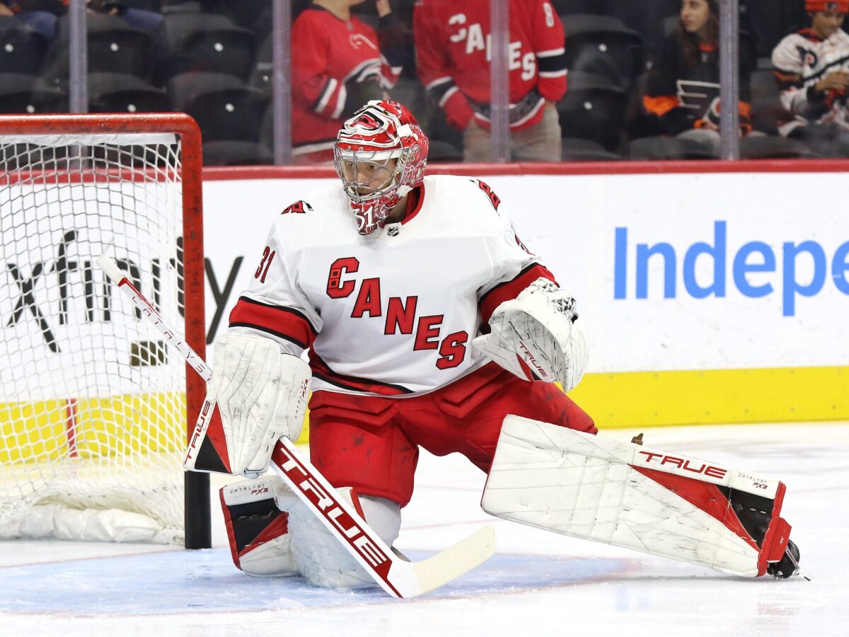 Frederik Andersen Carolina Hurricanes