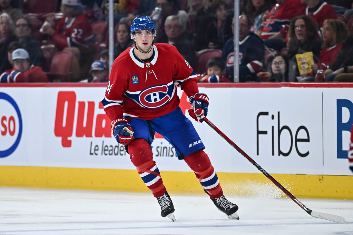 Logan Mailloux Montreal Canadiens