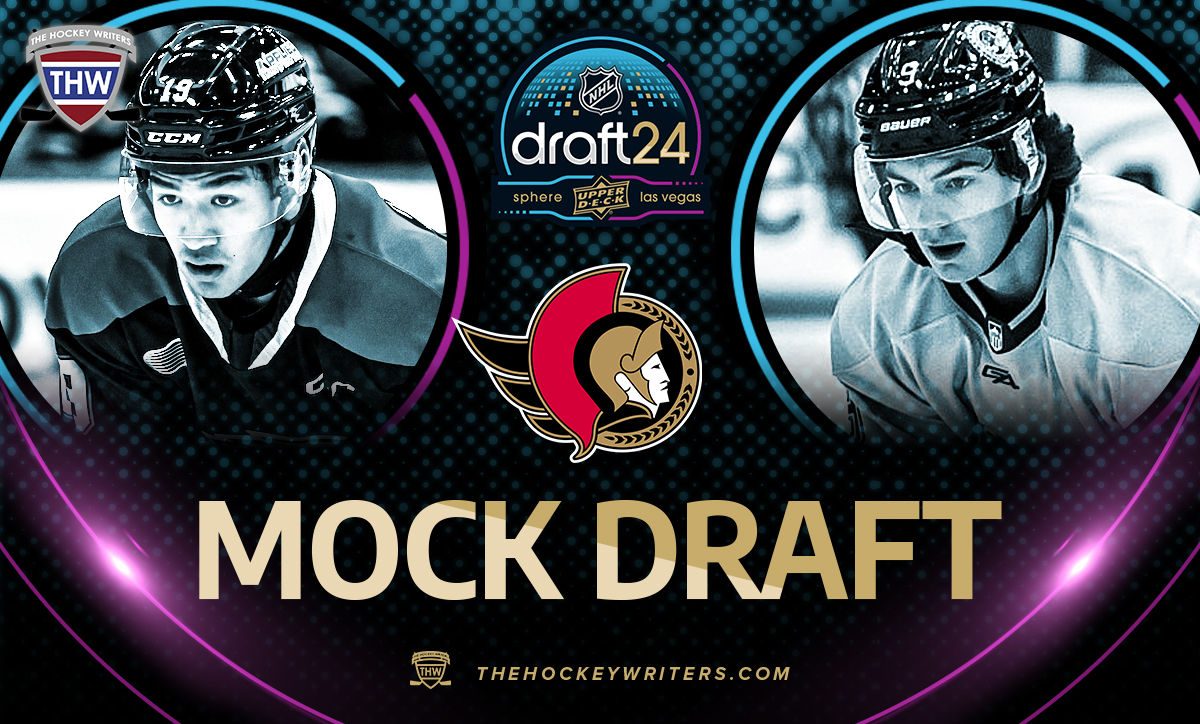 Ottawa Senators Mock Draft Zayne Parekh and Sacha Boisvert