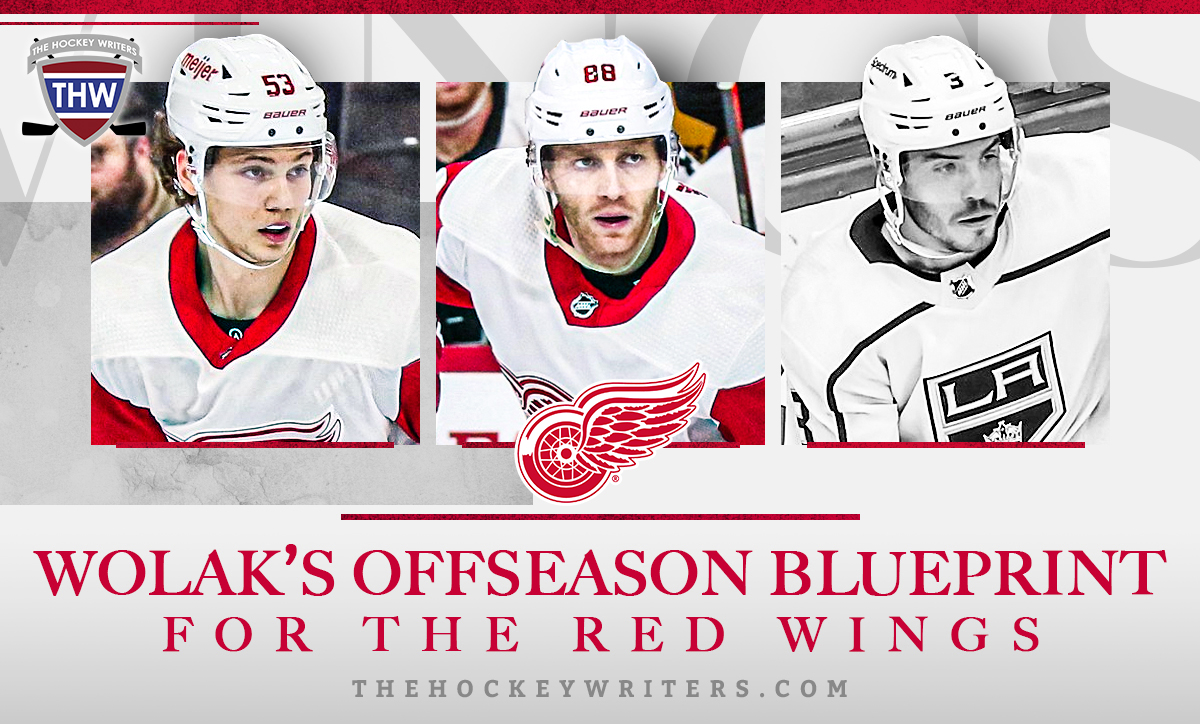 Patrick Kane, Moritz Seider, and Matt Roy in Wolak's Offseason Blueprint for the Detroit Red Wings