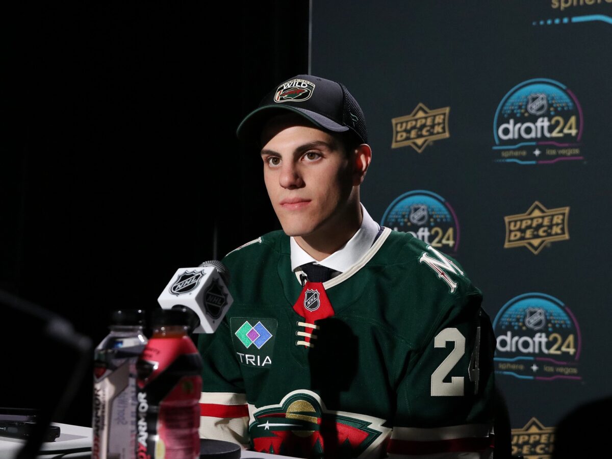 Zeev Buium Minnesota Wild