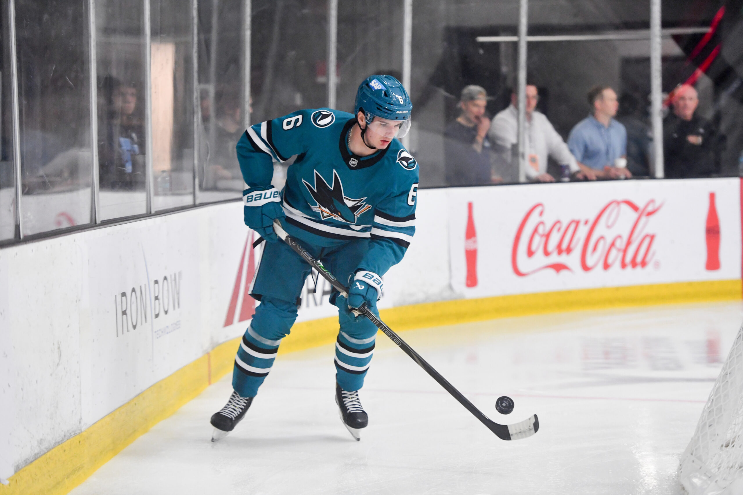 Sharks’ Sam Dickinson Invited to 2025 NHLPA Rookie Showcase