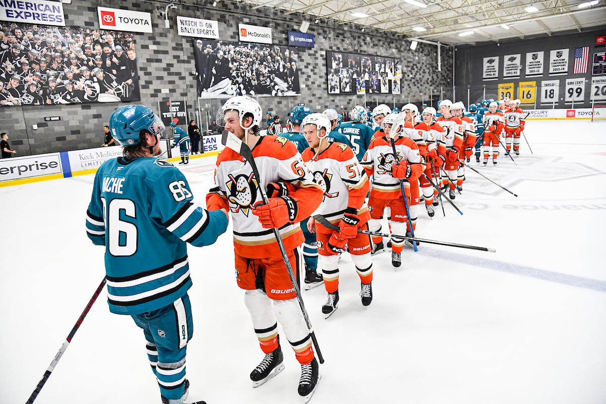 Anaheim Ducks Rookies Fall Short in Golden State Rookie Faceoff