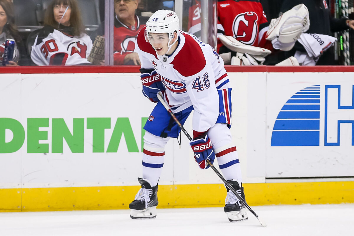 Lane Hutson Montreal Canadiens