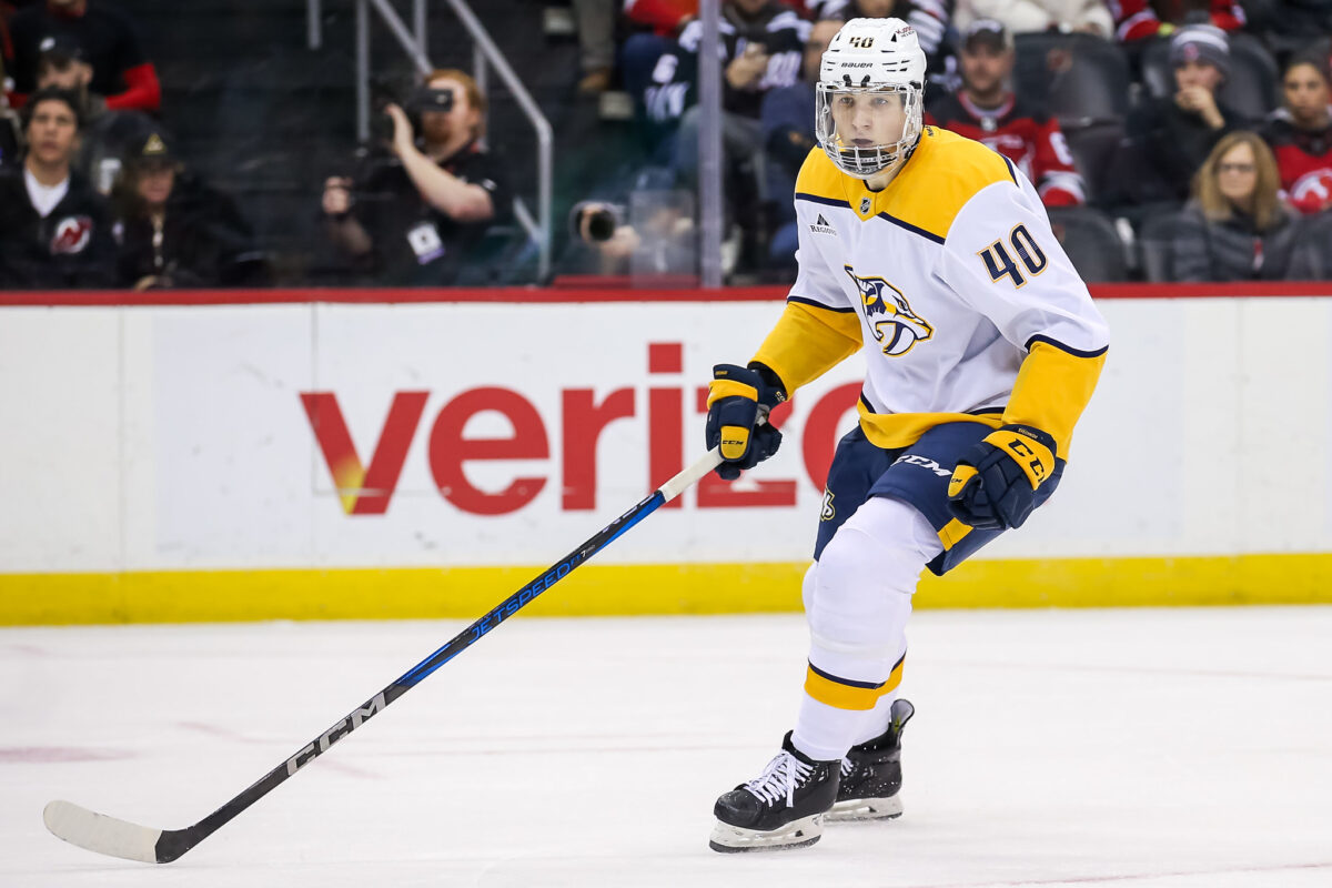Fedor Svechkov Nashville Predators