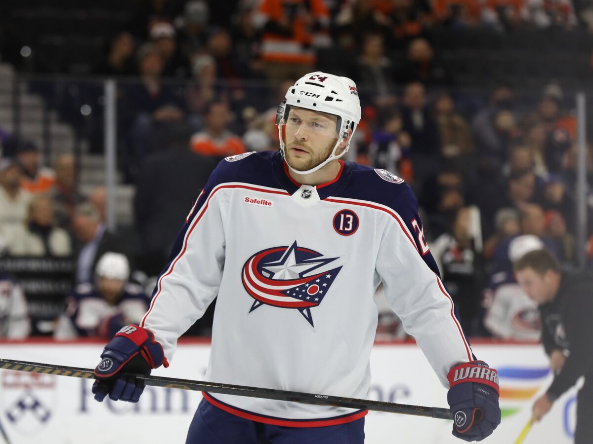 Mathieu Olivier Columbus Blue Jackets