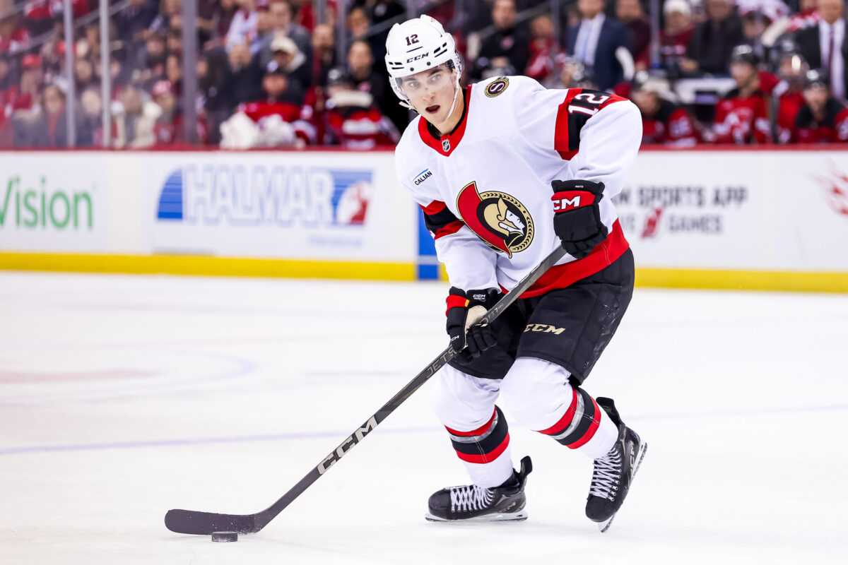 Shane Pinto Ottawa Senators