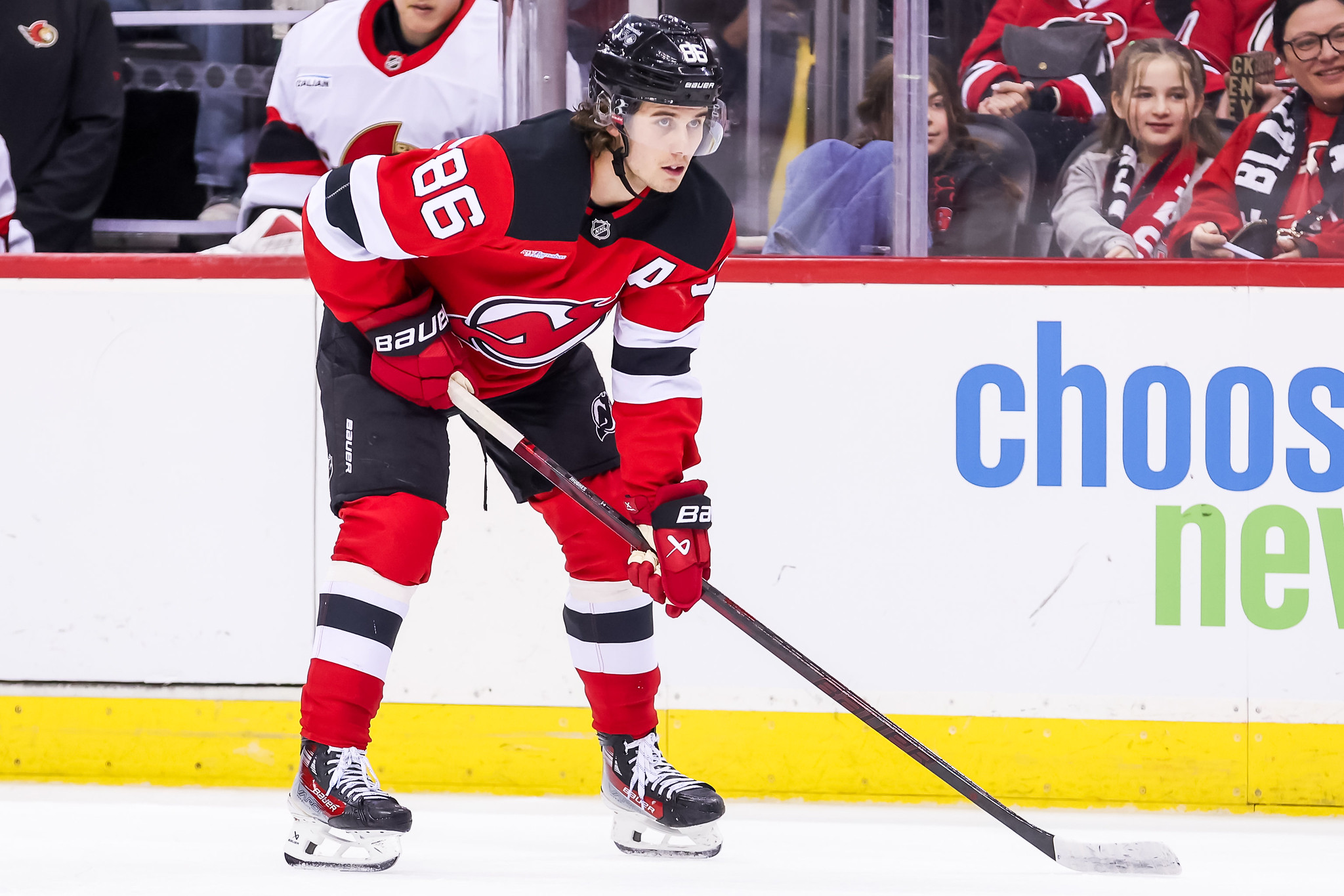 Jack Hughes New Jersey Devils