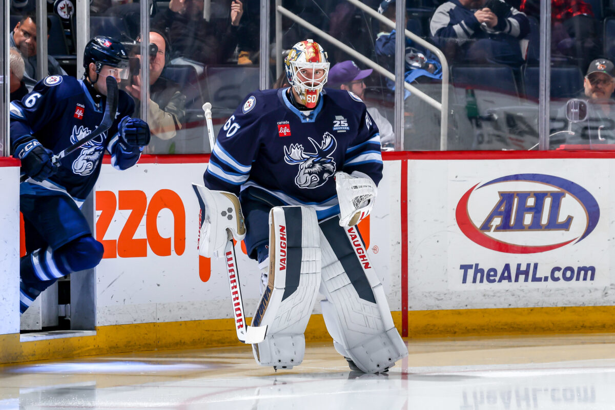 Chris Driedger Manitoba Moose