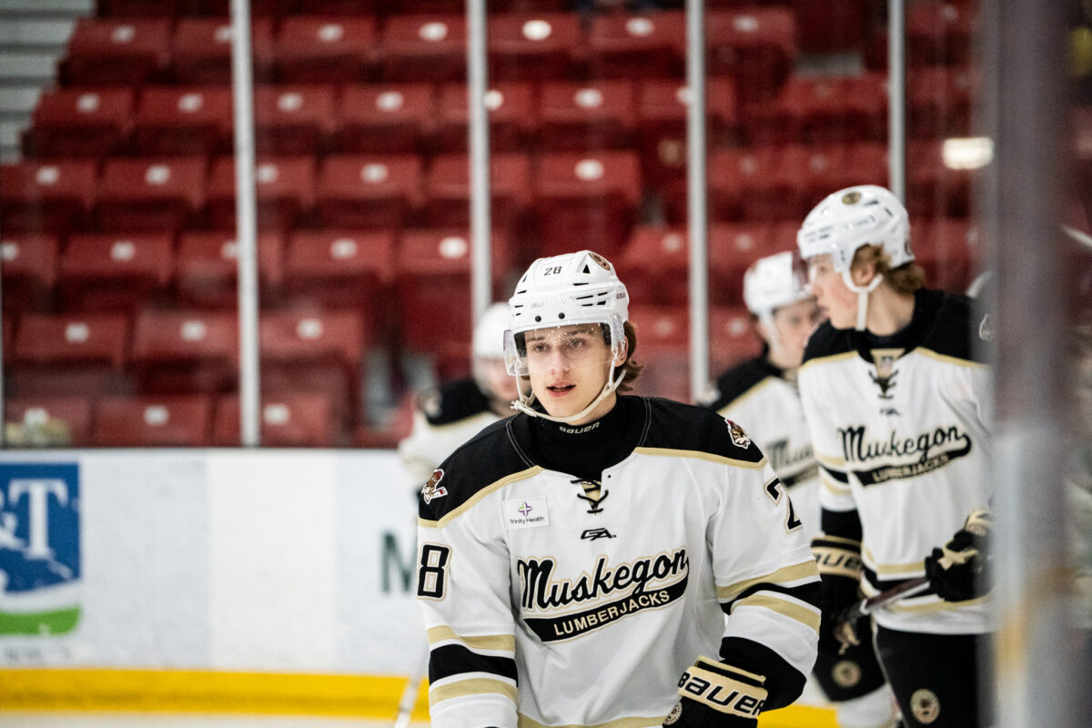 Luka Radivojevic Muskegon Lumberjacks