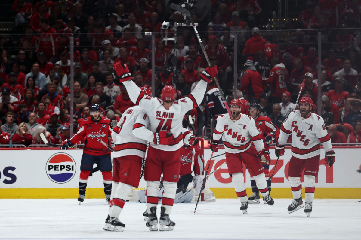Jaccob Slavin Carolina Hurricanes