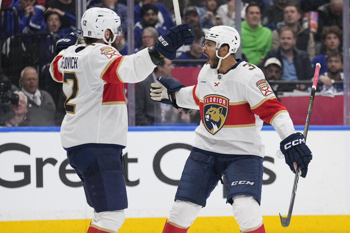 Jonah Gadjovich Seth Jones Florida Panthers