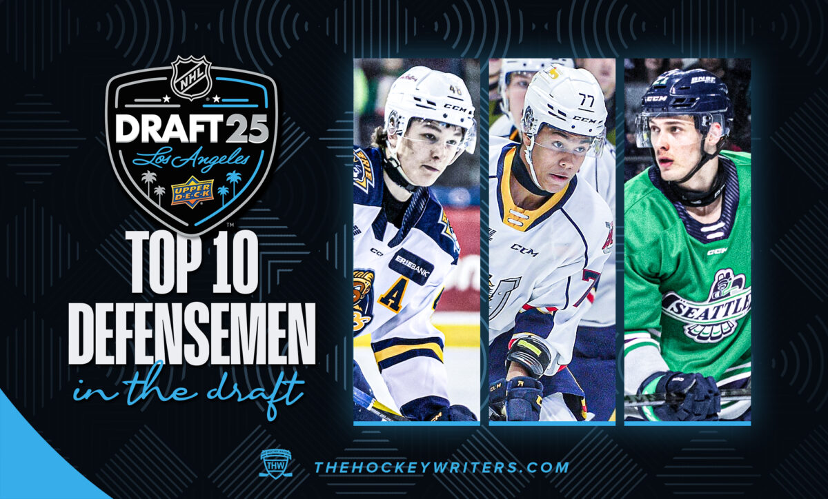 2025 NHL Draft Top 10 defensemen in draft Matthew Schaefer, Radim Mrtka and Kashawn Aitcheson