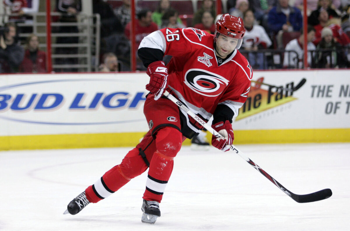 Erik Cole Carolina Hurricanes