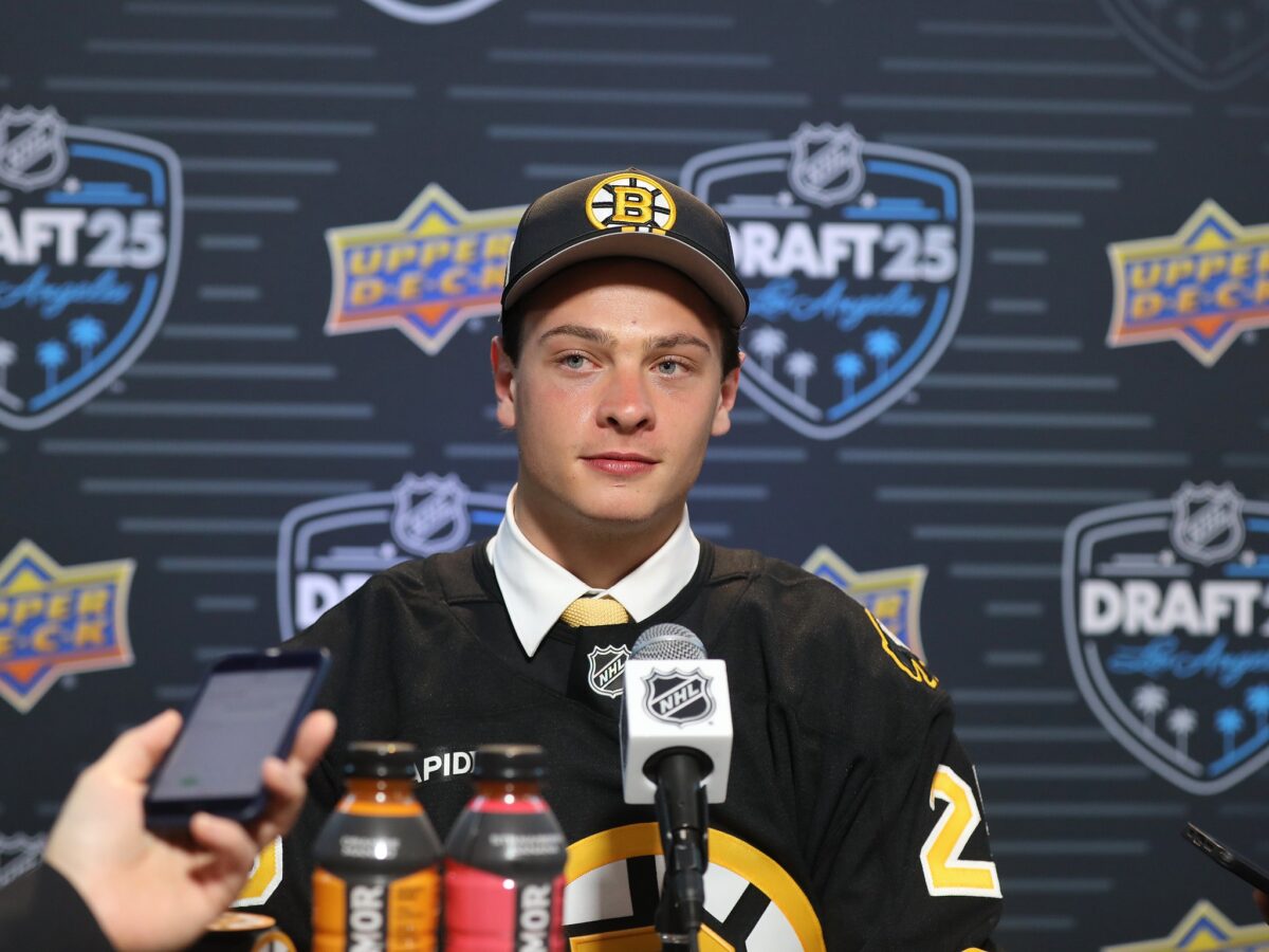 James Hagens Boston Bruins