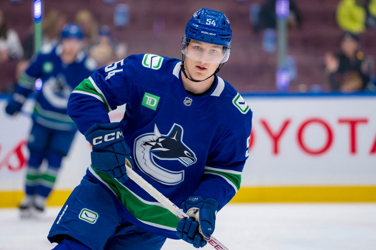 Aatu Raty Vancouver Canucks