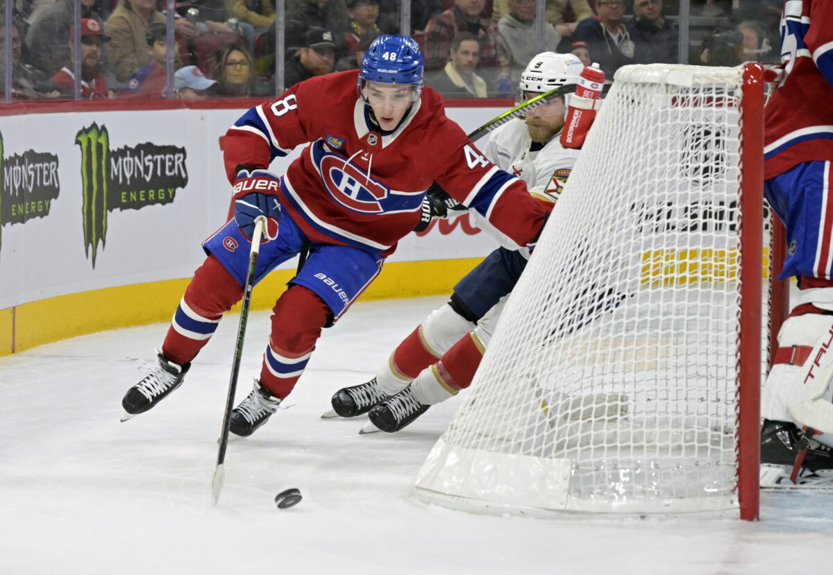 Montreal Canadiens Lane Hutson