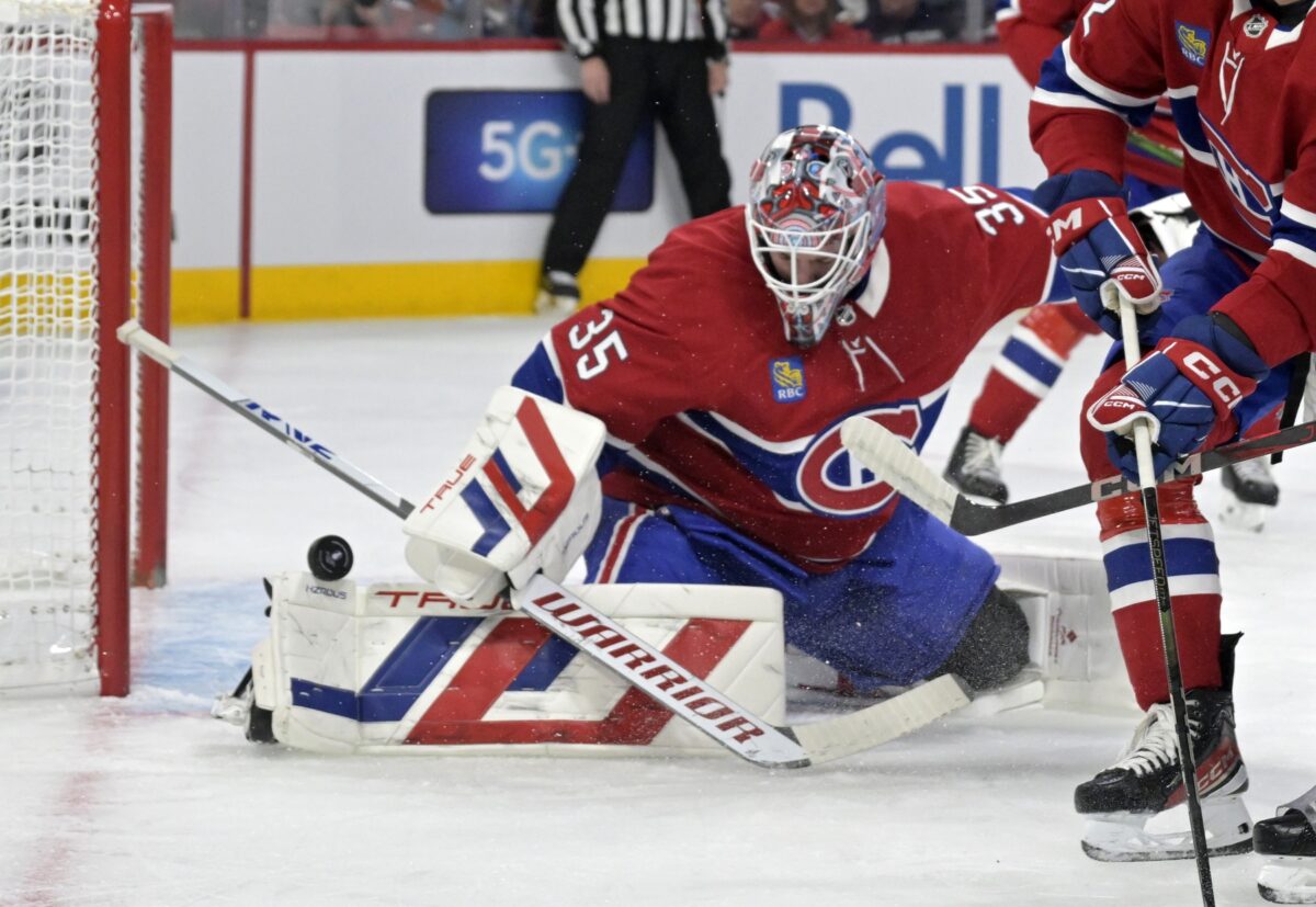 Montreal Canadiens Sam Montembeault