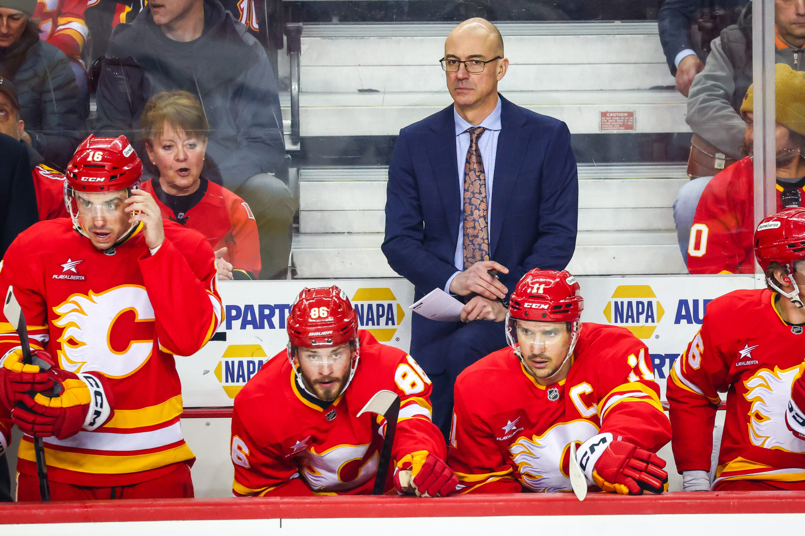 Huska May Not Have Much Leash Left with the Flames