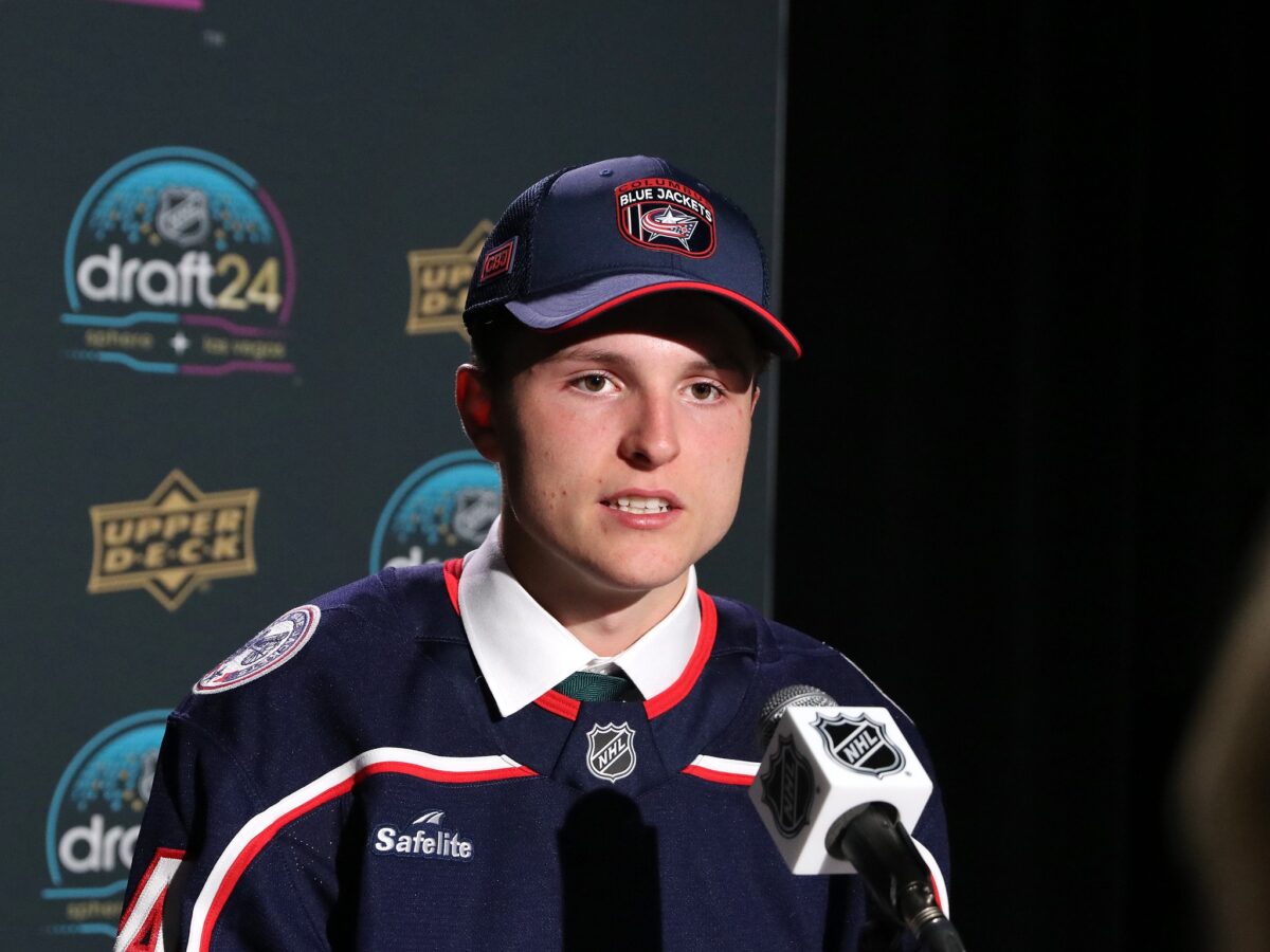 Evan Gardner Columbus Blue Jackets
