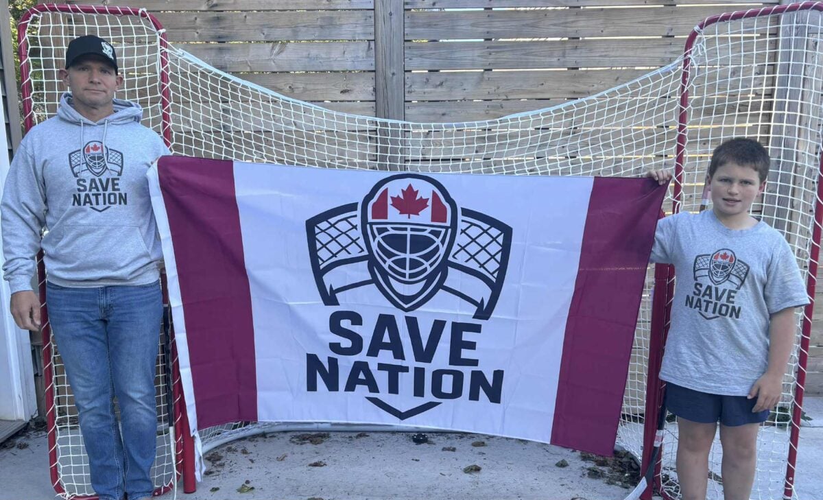 Ryan and Kit Leil Advertising Save Nation Hockey