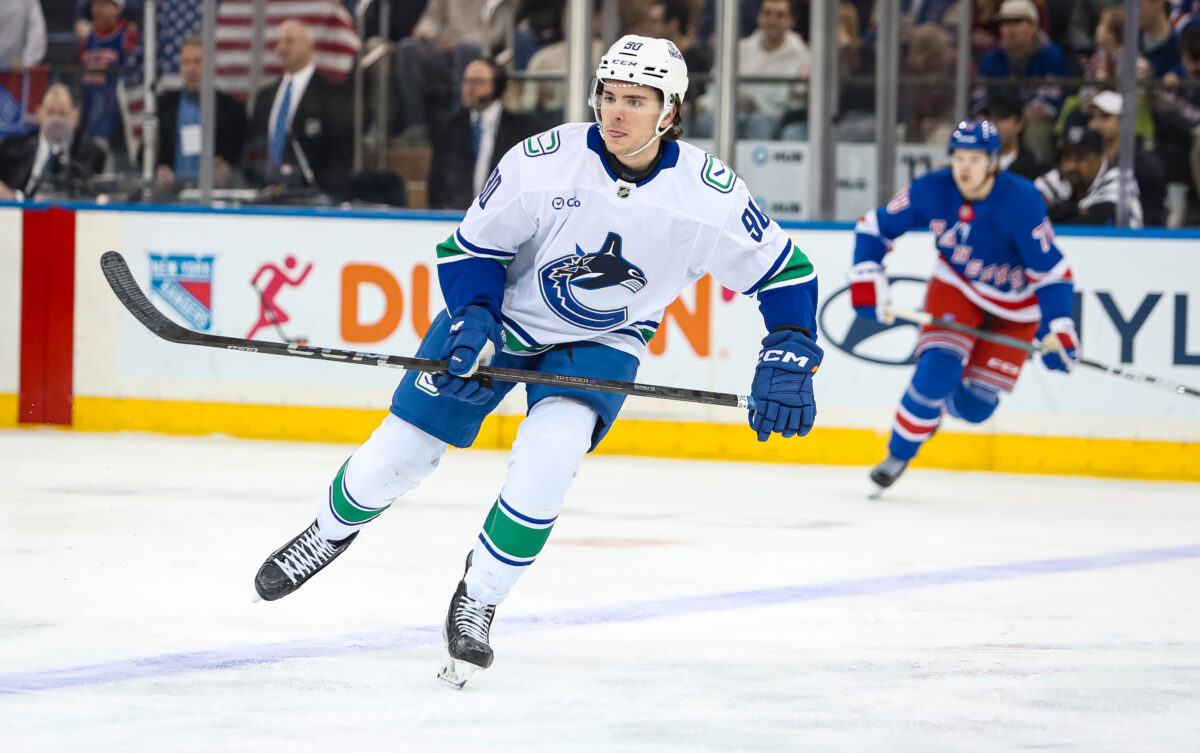 Victor Mancini Vancouver Canucks