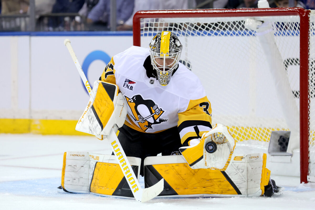 Arturs Silovs Pittsburgh Penguins