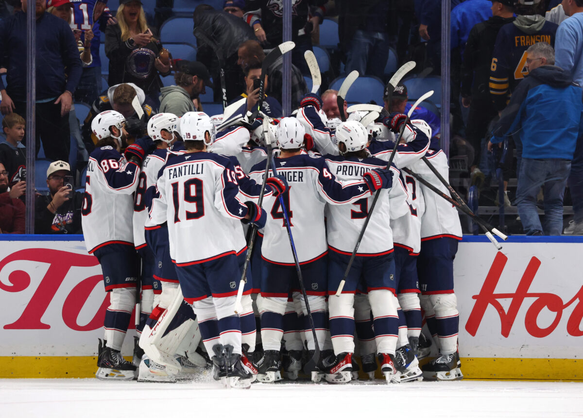 Columbus Blue Jackets Celebrate