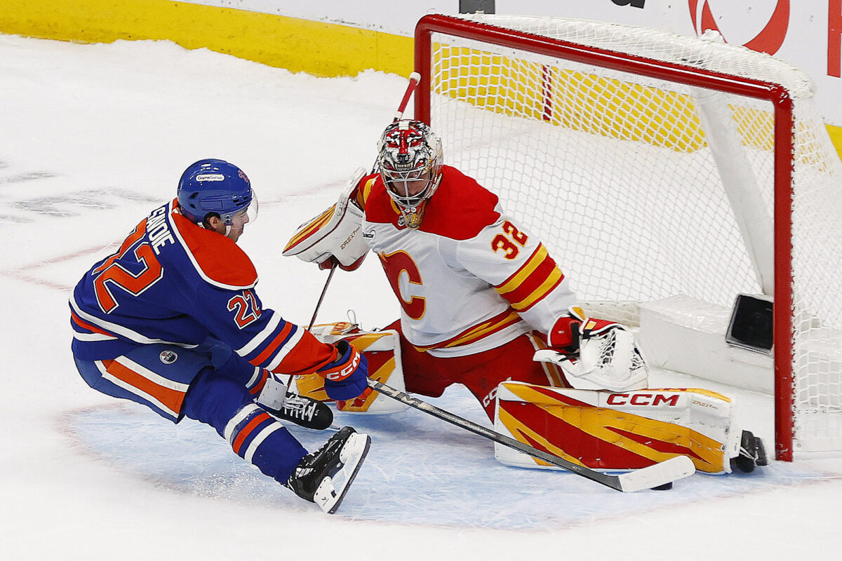 Dustin Wolf Calgary Flames Matthew Savoie Edmonton Oilers
