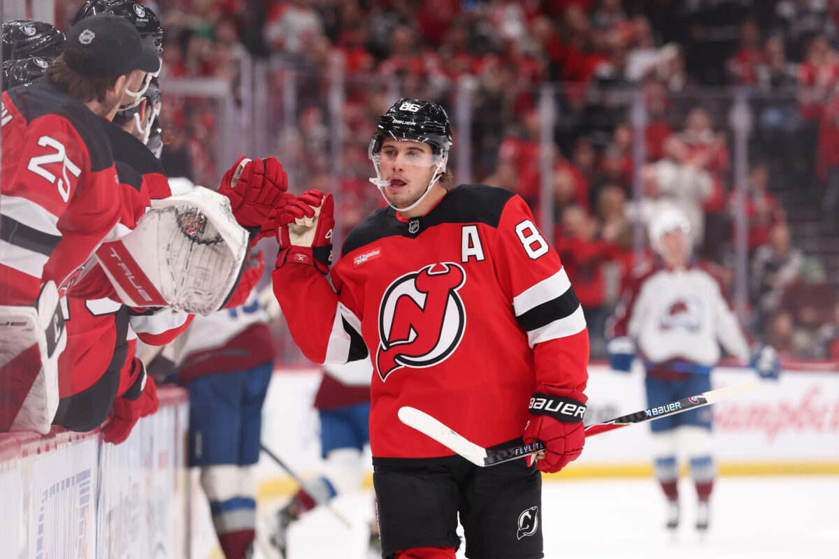 Jack Hughes New Jersey Devils