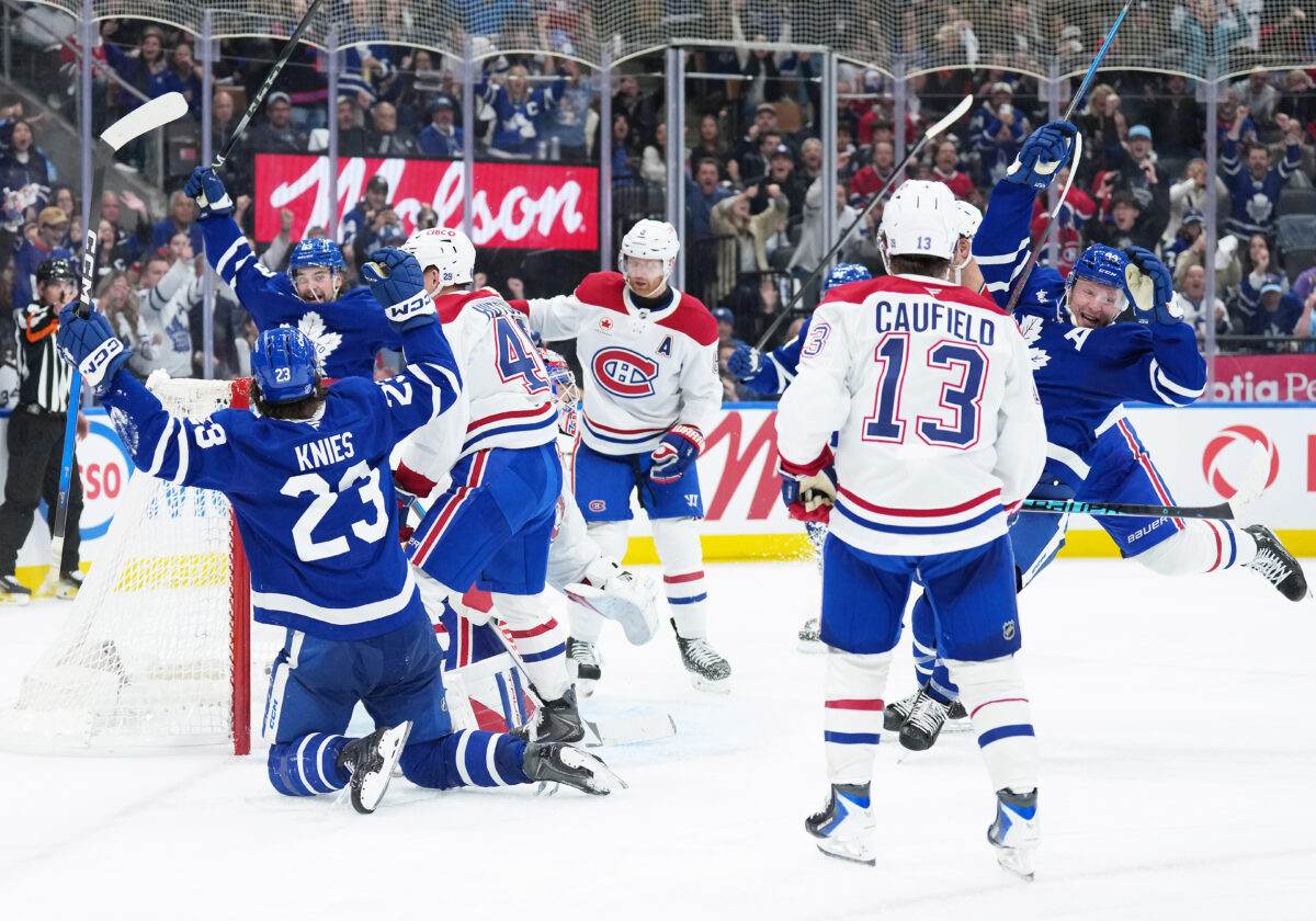 Toronto Maple Leafs Celebrate