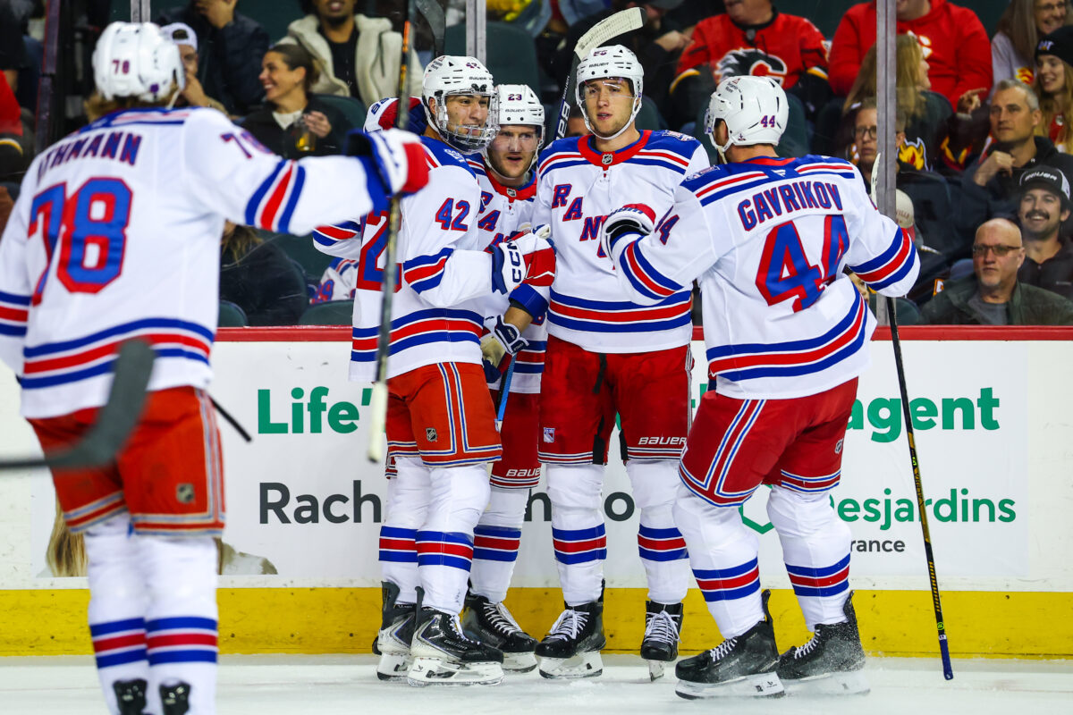 New York Rangers Celebrate