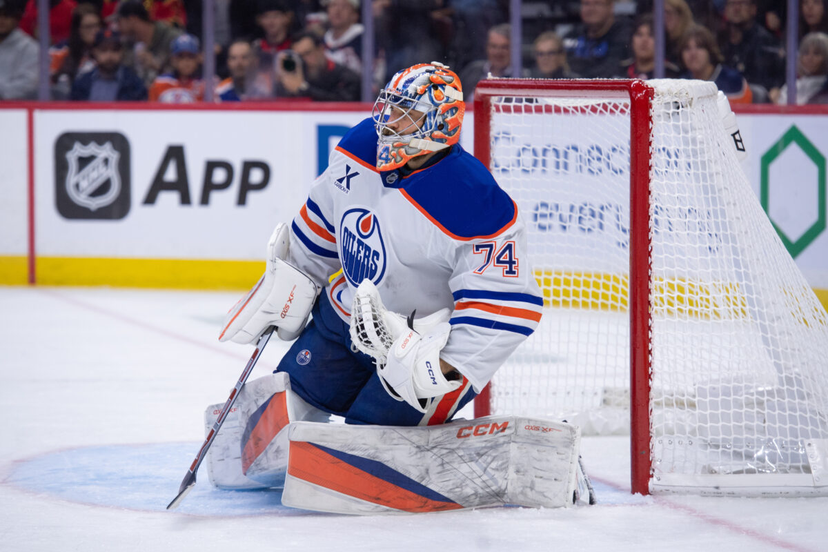 Stuart Skinner Edmonton Oilers