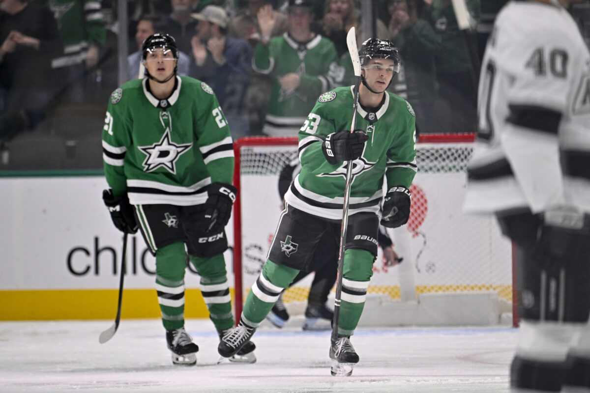 Wyatt Johnston Jason Robertson Dallas Stars