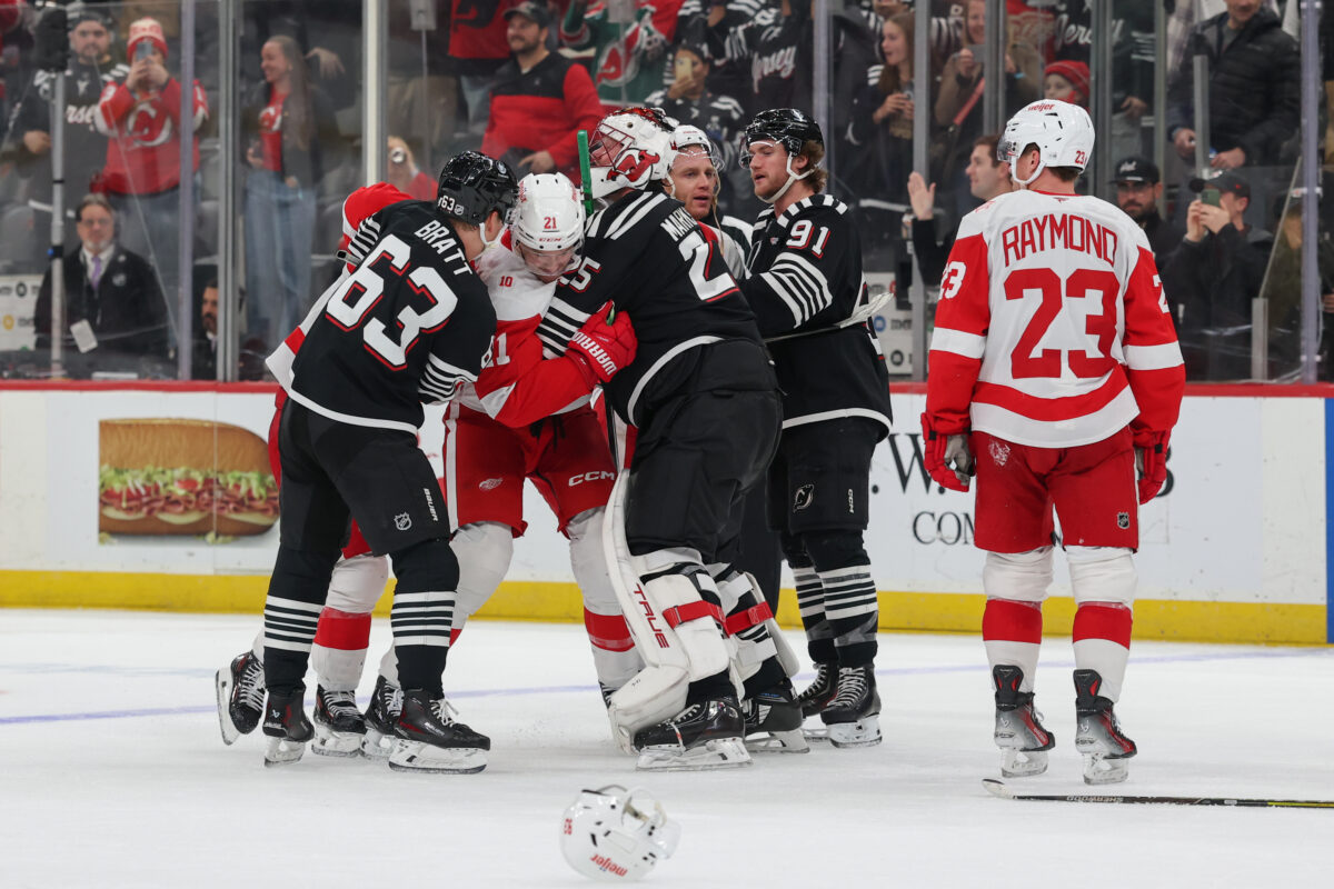 Detroit Red Wings New Jersey Devils