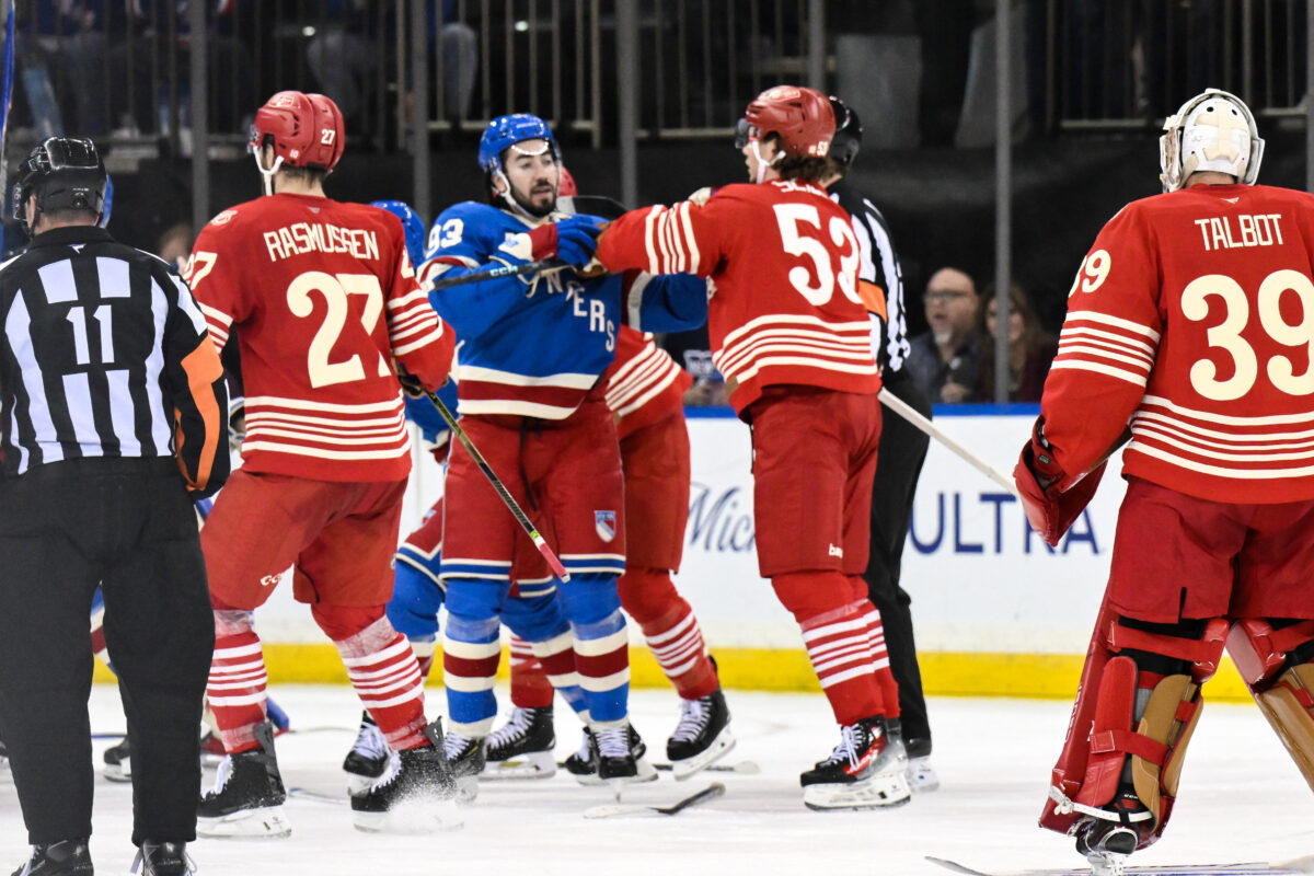 New York Rangers Detroit Red Wings