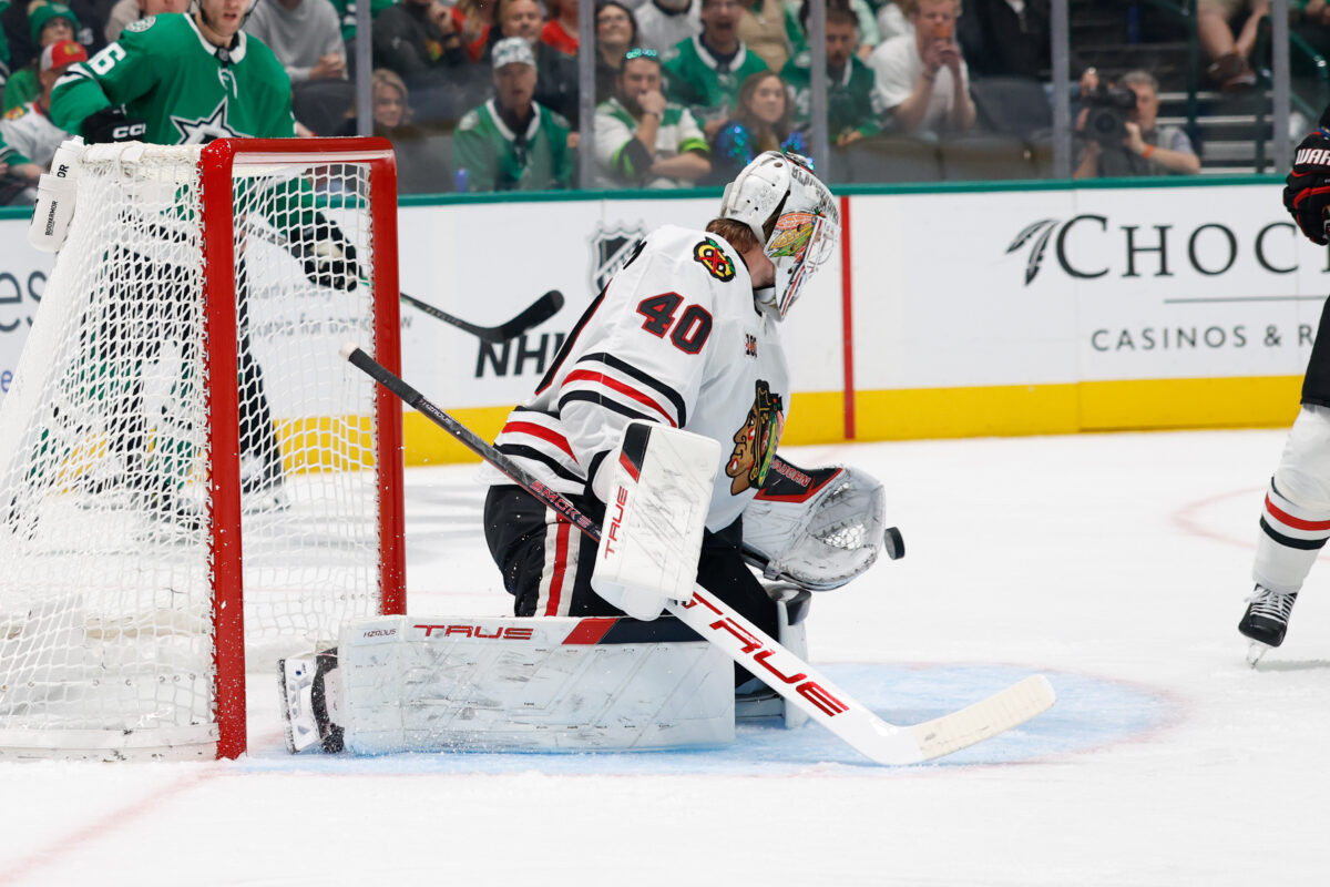 Arvid Soderblom Chicago Blackhawks
