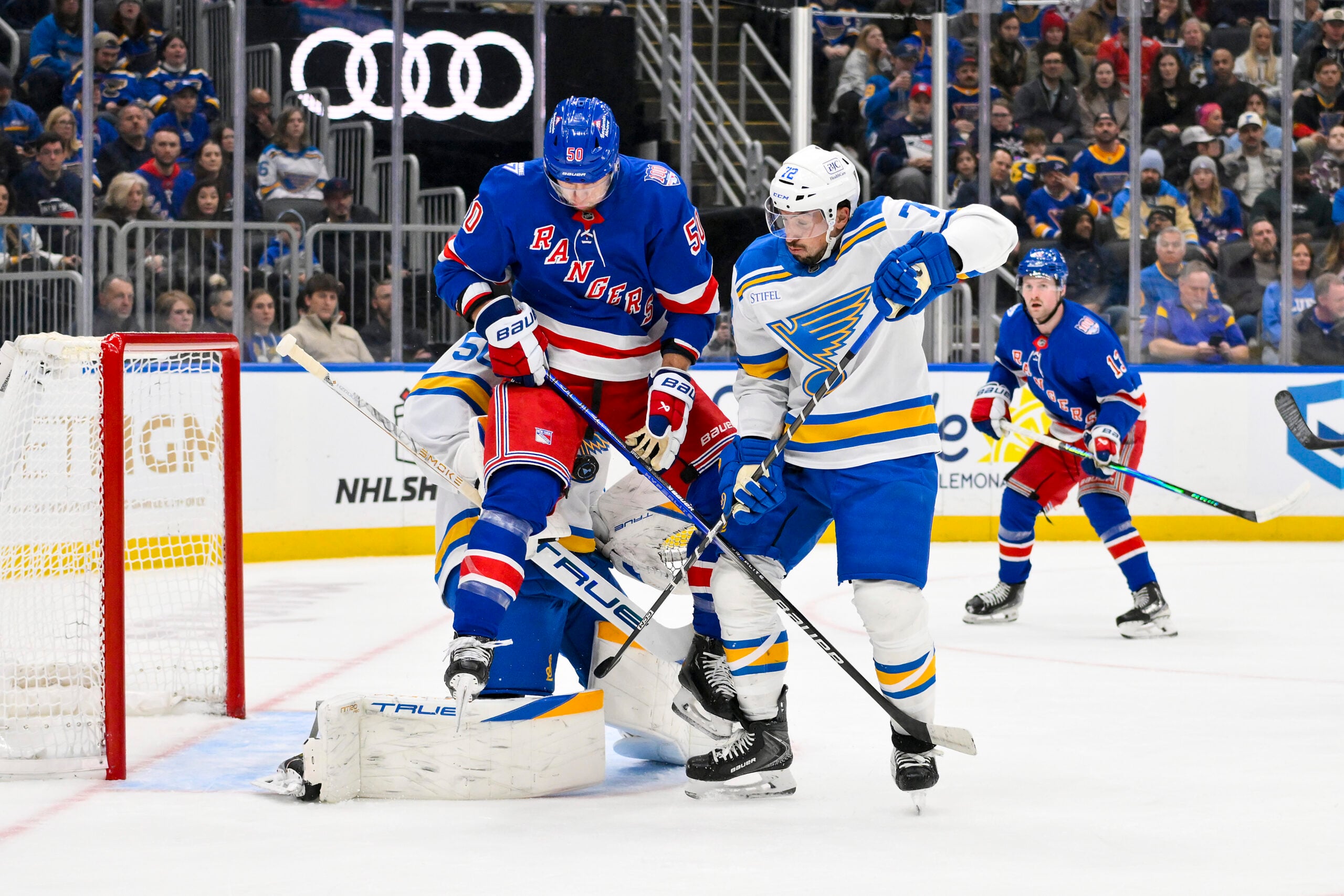 Red Wings Acquire Faulk From Blues for First and Third-Round Pick