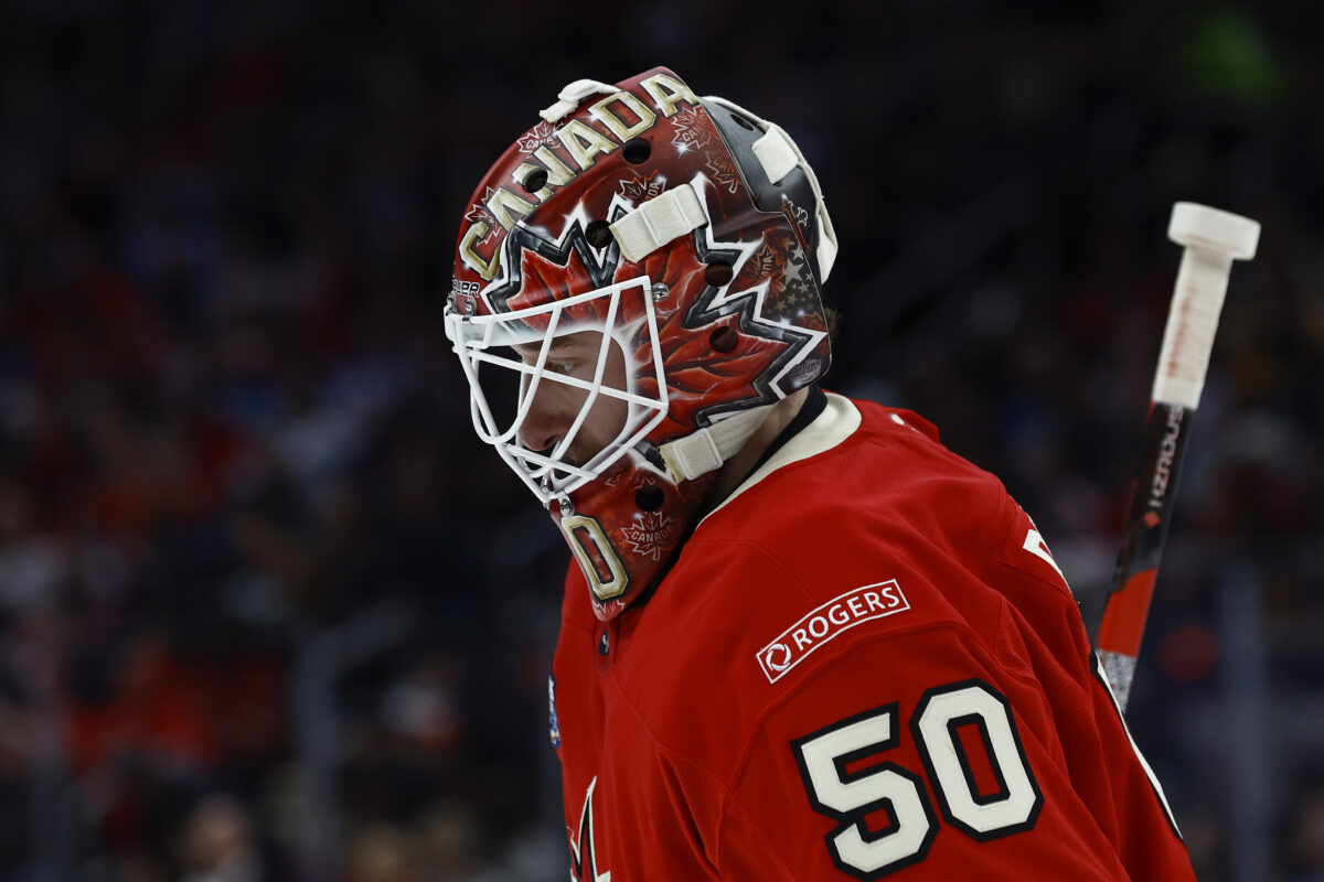 Jordan Binnington Team Canada
