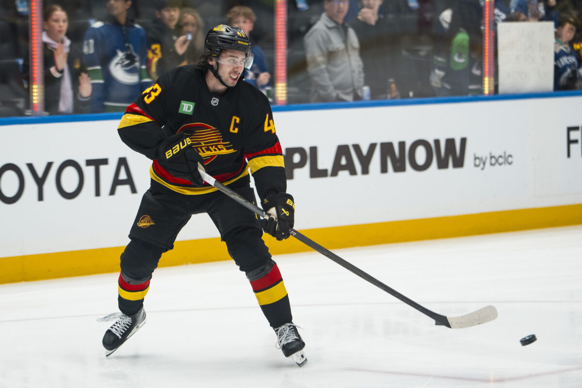 Quinn Hughes Vancouver Canucks