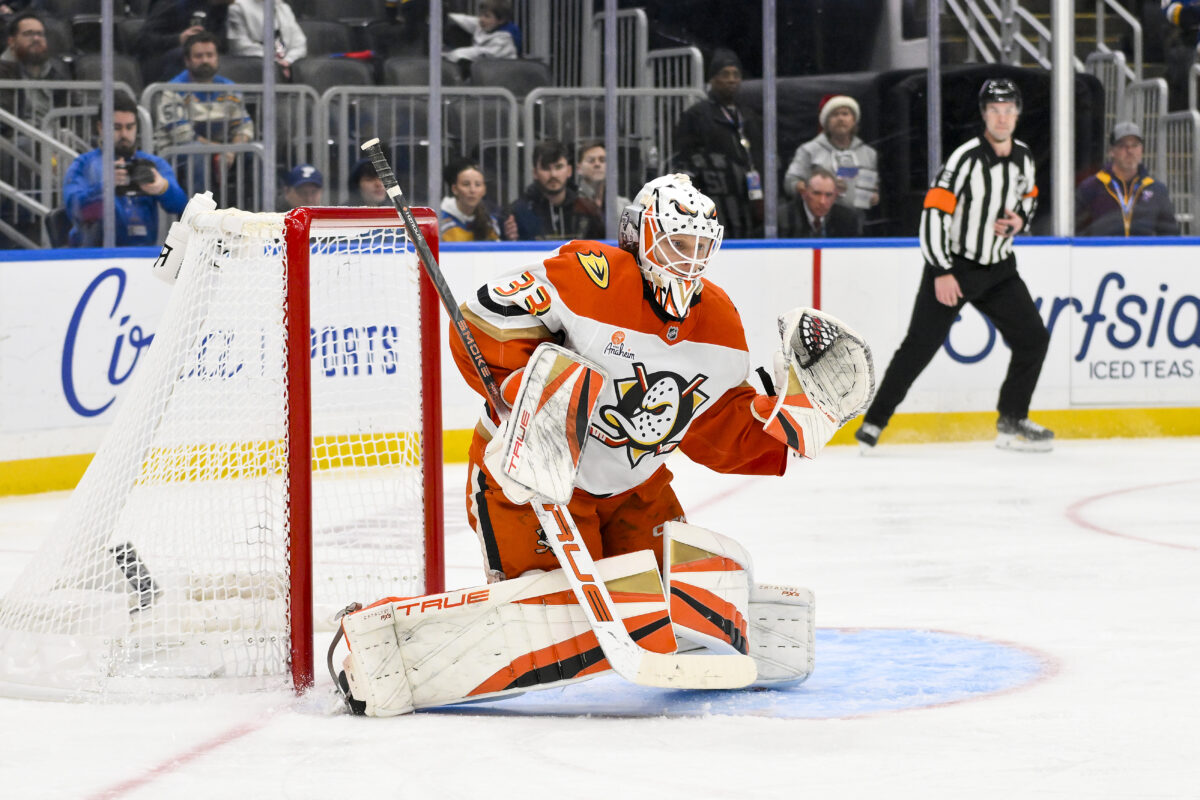 Ville Husso Anaheim Ducks