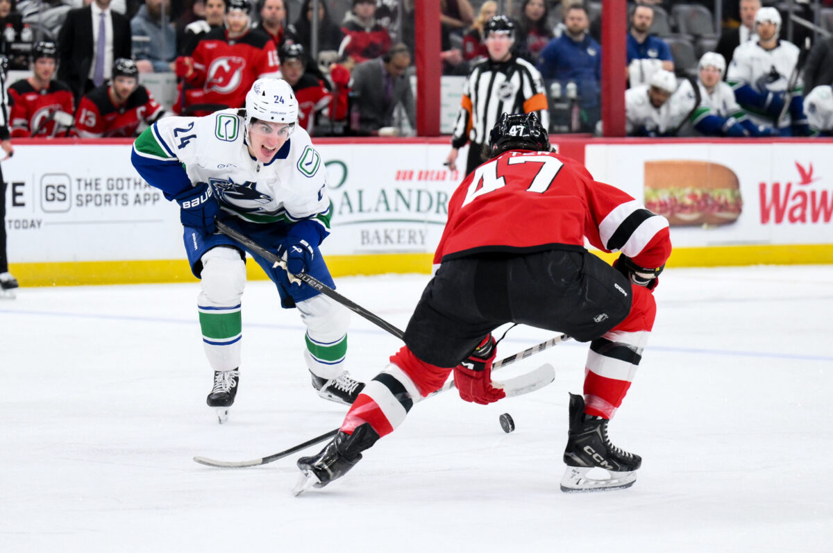 Zeev Buium Vancouver Canucks
