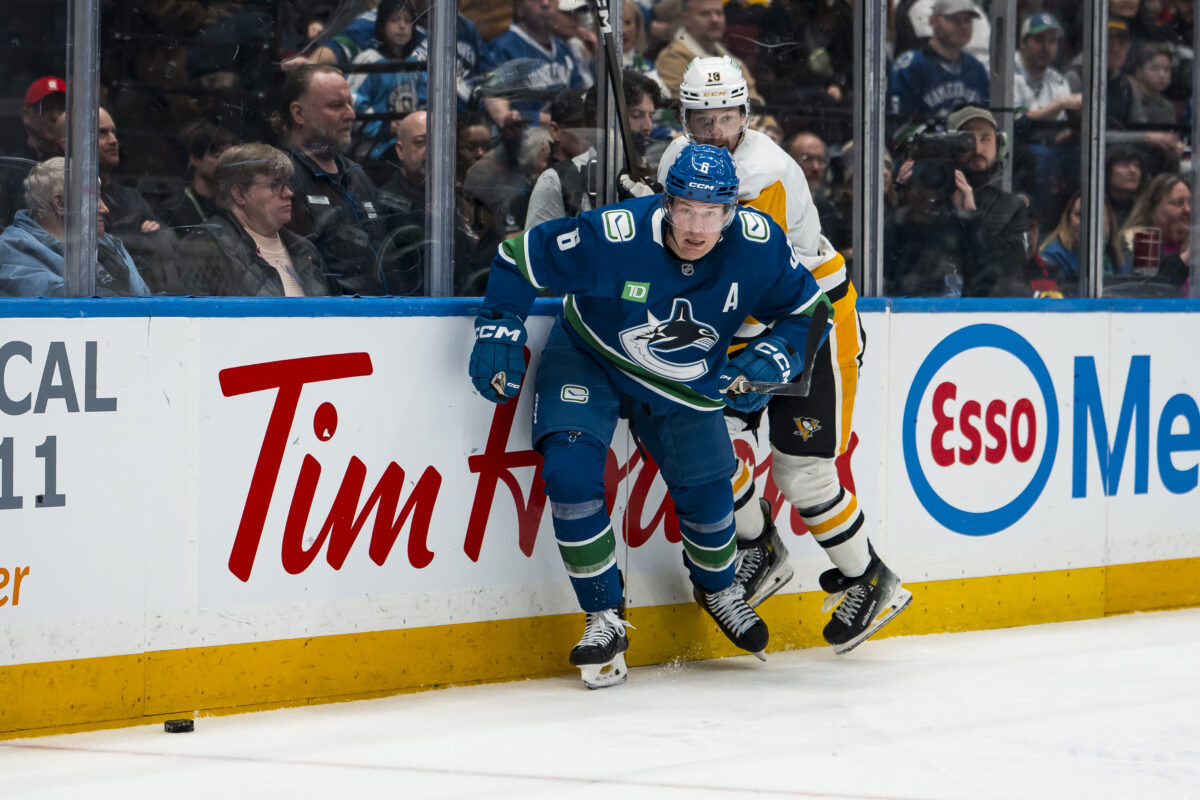 Brock Boeser Vancouver Canucks