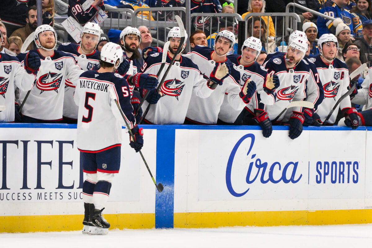Denton Mateychuk Columbus Blue Jackets