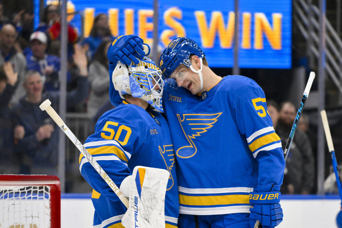 Jordan Binnington Colton Parayko St. Louis Blues