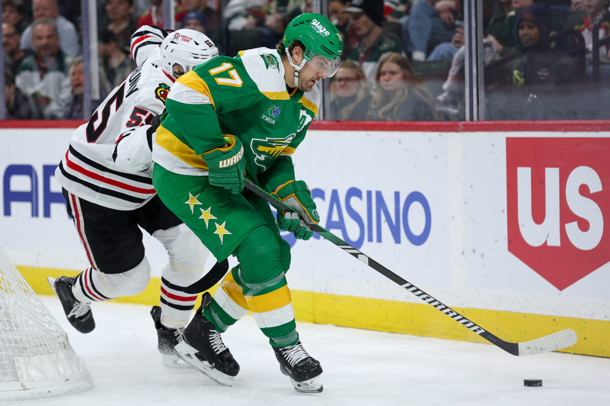 Marcus Foligno Minnesota Wild