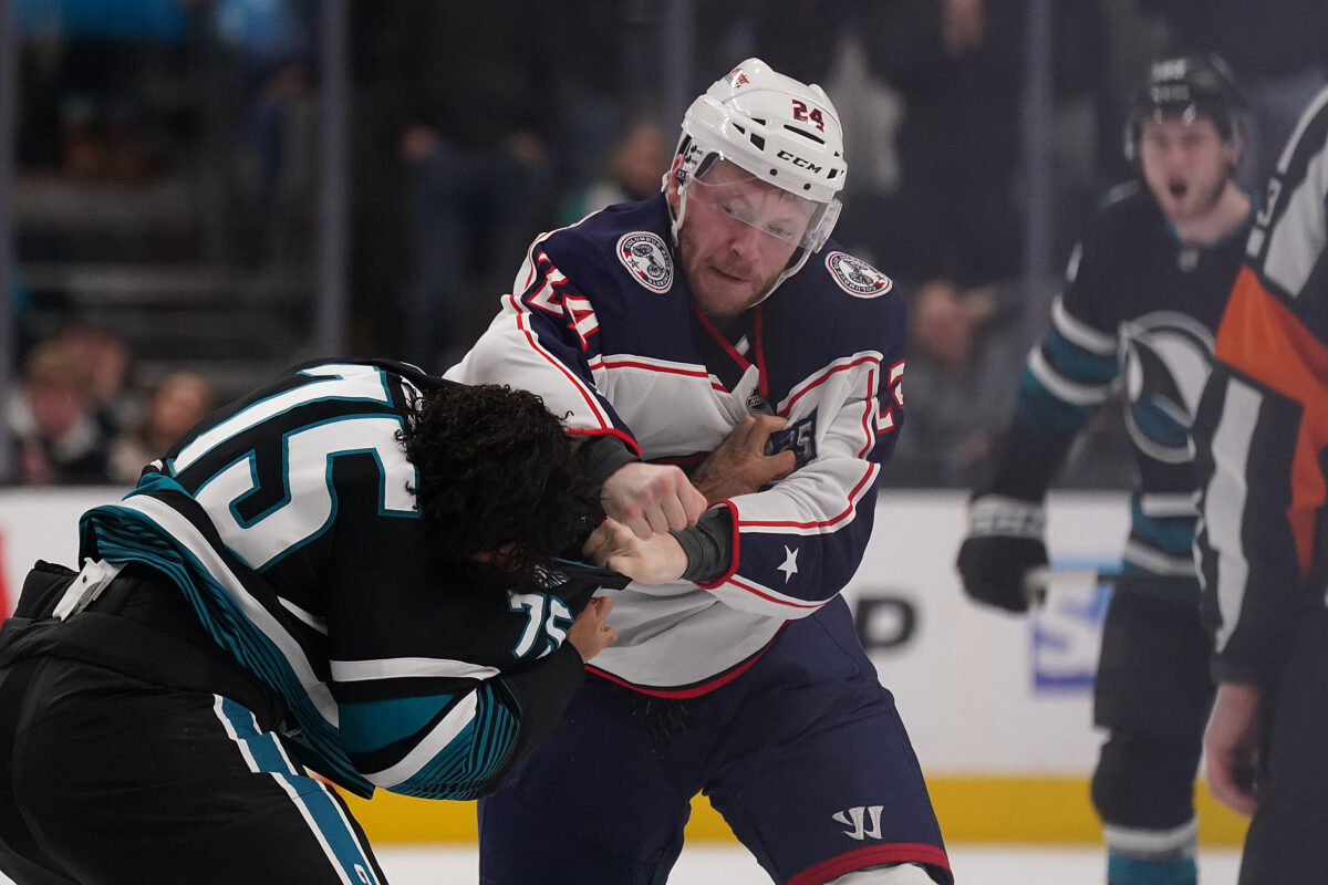 Mathieu Olivier Columbus Blue Jackets