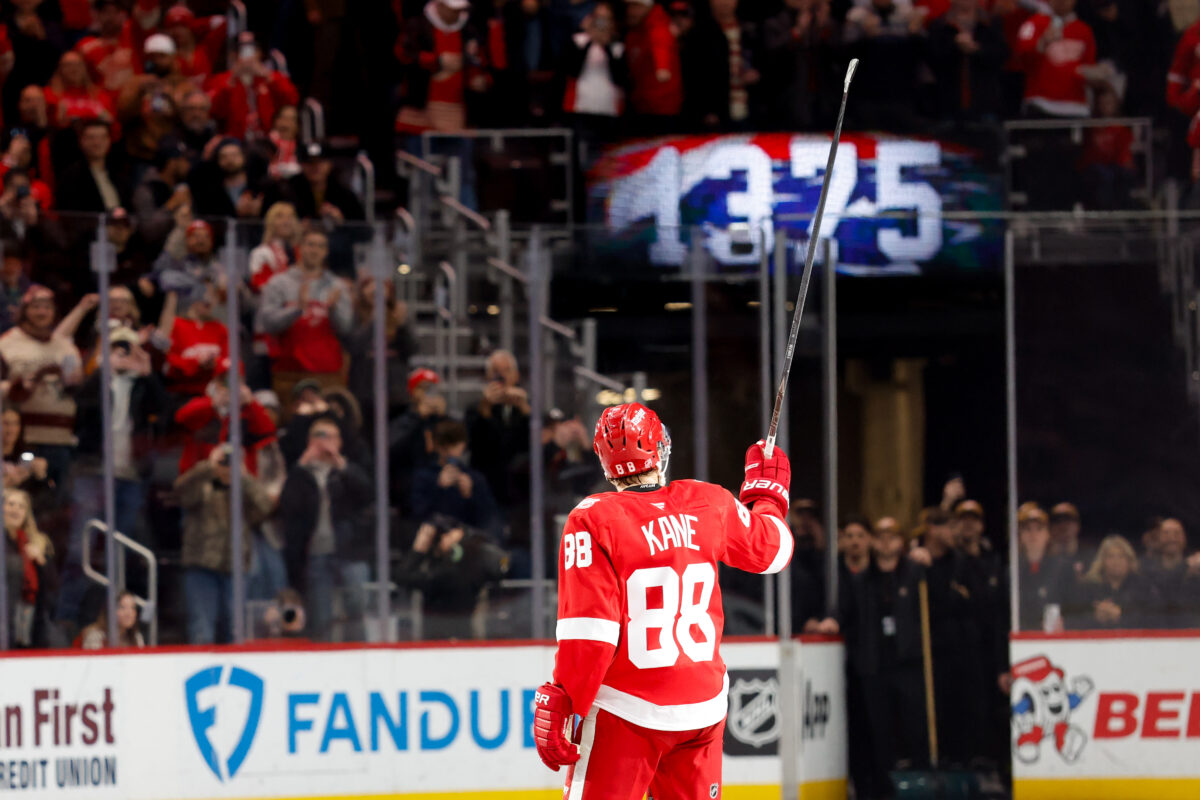 Patrick Kane Detroit Red Wings