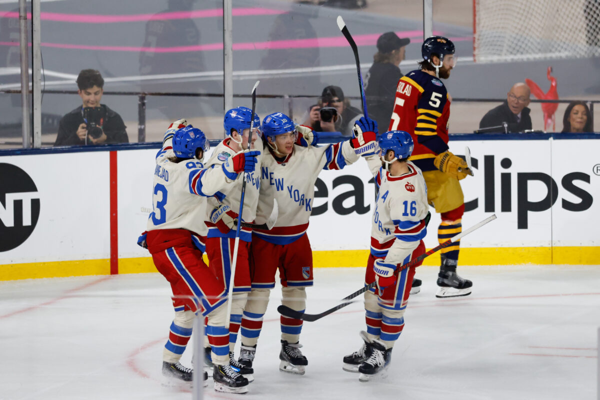 New York Rangers Celebrate
